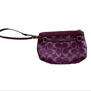 Coach | MediumPurple Change Purse Wristlet